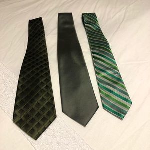 Bundle of three men’s ties